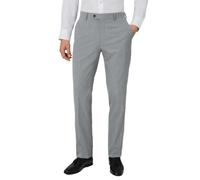 Dobell Mens Grey/Blue Check Suit Trousers Regular Fit-42R