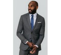 Dobell Men's Grey Slim Fit 2 Piece Suit | Size: 40R Dobell Grey 40R