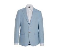 Dobell Mens Light Blue Suit Jacket Regular Fit Peak Lapel-54R