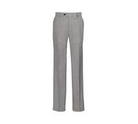 Dobell Mens Light Grey Suit Trousers Lightweight Cotton Linen Blend Regular Fit-34S