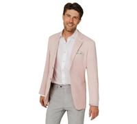 Dobell Mens Light Pink Textured Weave Jacket Regular Fit-46S