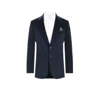 Dobell Mens Navy Corduroy Jacket Regular Fit 100% Cotton-48L