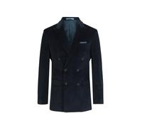 Dobell Mens Navy Corduroy Jacket Regular Fit 100% Cotton Double Breasted-42R
