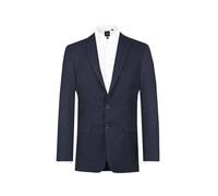 Dobell Mens Navy Donegal Tweed Jacket Regular Fit Notch Lapel-52R