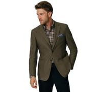 Dobell Mens Olive Moleskin Jacket Regular Fit 100% Cotton-48R
