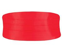 Dobell Mens Red Cummerbund Regular Fit (28-42in)