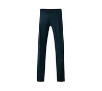 Dobell Mens Teal Suit Trousers Regular Fit-36R