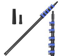DOBEN Carbon Fibre Extension Pole 24FT, Multi-Purpose Telescopic Pole Lightweight Tool Pole 4.7FT -24FT for Cleaning, Paint Rollers, Window Cleaning