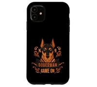 Doberman Bold Retro Style Case for iPhone 11