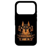 Doberman Bold Retro Style Case for iPhone 17 Pro