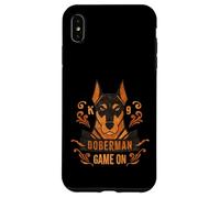 Doberman Bold Retro Style Case for iPhone XS Max