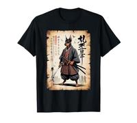 Doberman Dog Samurai Art Japanese Vintage T-Shirt