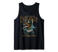 Doberman Dog Vintage Streetwear Urban Hip Hop Metal Rock Y2K Tank Top