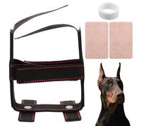 Doberman Ear Posting Kit Adhesive-Fixed Correction Vertical Dog Ear Tape for Aged 2-4 Months Dog Stand Up Support for Samoyeds, Pinscher Dogs