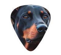 Doberman Guitar Picks Gift Set - Smooth Durable Plectrums For Acoustic, Electric & Bass Guitar, Perfect Present For Guitar Lovers & Musicians