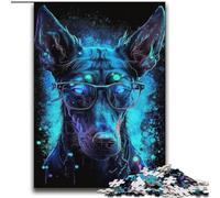 Doberman Pinscher 2000 Pieces Jigsaw Puzzle For Adults Teens, for Age 14+ Game Wall Decoration Unique Gifts for Birthday And Christmas (70x100cm)