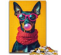 Doberman Pinscher 2000 Pieces Jigsaw Puzzles For Teens And Adults,Help The Brain Exercise Addictive Toys to Cultivate Patience Suitable for Couples (70X100cm)