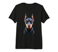 Doberman Pinscher Dog Art Design Love Proud Dobermann Premium T-Shirt