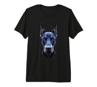 Doberman Pinscher Dog Art Design Love Proud Dobermann Premium T-Shirt