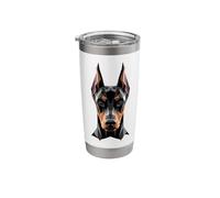 Doberman Pinscher Dog Art Design Love Proud Dobermann Stainless Steel Insulated Tumbler