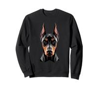 Doberman Pinscher Dog Art Design Love Proud Dobermann Sweatshirt