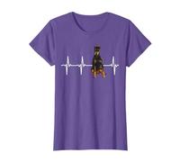 Doberman Pinscher Heartbeat Dog Lover T-Shirt