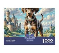Doberman Pinscher Jigsaw Puzzle 1000 Pieces Gift Box for Adults Challenging Game Stress Relief Decorative Poster 70x50cm/1000pcs