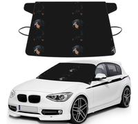 Doberman Pinscher Pets Dogs Black Dogs Doberman, Car Windshield Cover, Protective Windscreen Cover - Snow Ice Sun UV Dust Water Resistant - Fit for Most Cars