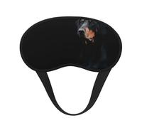 Doberman Pinscher Pets Dogs Black Dogs Doberman, Full Eye Covers Light Blocking Eye Masks Blackout Sleep Eye Muffs