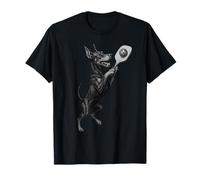Doberman Pinscher Playing Pickleball Sports Dog Lover T-Shirt