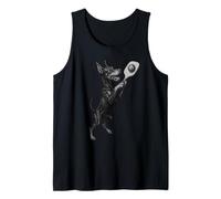 Doberman Pinscher Playing Pickleball Sports Dog Lover Tank Top