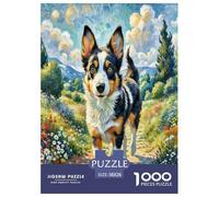 Doberman Pinscher1000 Pieces Jigsaw Puzzle for Adults And Kids Educational Games Cute PetsChallenging Home Decors Great Gift Idea38x26cm/1000pcs