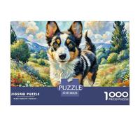 Doberman Pinscher1000 Pieces Jigsaw Puzzles for Adults And Kids Family Game Cute PetsFun And Challenging for Home Decoration Great Gift Idea38x26cm/1000pcs