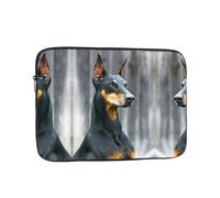 doberman Printed Laptop Bag, 10 inch Laptop Sleeve, Suitable for Travel and Business Trips