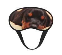 Doberman Puppy Sleeping Dogs Pets Dogs Doberman, Full Eye Covers Light Blocking Eye Masks Blackout Sleep Eye Muffs
