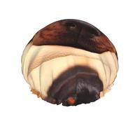 Doberman Puppy Sleeping Dogs Pets Dogs Doberman,Shower Cap Nightcap Double Layer Waterproof Elastic Bath Cap Reusable Hair Cap
