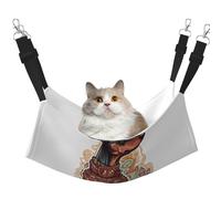 Dobermdog With Red Collar Standing Printed Pet Hammock - Sleeping Hammock For Cats, Rabbits, Ferrets, Puppies, Small Animals