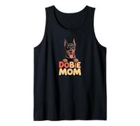 Dobie Mom Funny Doberman Pinscher Tank Top