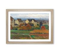 Dobling Vienna by Carl Moll Framed Print | A2 Oak Framed Wall Art | Ready to Hang | Modern Nature Picture | Living Room Bedroom Lounge Office
