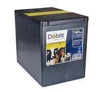 Doblit Alkaline 9v Dry Battery | Replacement Energsier Battery for Electric Fencing | Long Life Alkaline, 0% Mercury, 0% Cadmium (9V, 160Ah)
