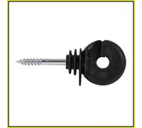 Doblit Electric Fence Screw in Ring Economy Insulators Wire Hooks Custom Pack Sizes (With Tool, 15)