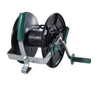 Doblit Large Reel Electric Fence Winder, 600m Capacity Drum, Insulated Plastic Drum with Lock, Steel Frame and Handle, Includes Wire Guide
