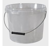 DOBLIT Plastic MultiPurpose 5L 8L Bucket Storage Tub Container Clear w/ Lid Carry Handle Pet Food Sweets Toys Seeds (1)