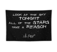 DOBOER Lil Peep Tapestry for College Dorm, Bedroom And Living Room 40"x60", Love Rapper Hip Hop Wall Tapestries Hanging for Home Decor Gifts