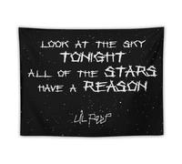 DOBOER Lil Peep Tapestry for College Dorm, Bedroom And Living Room Home Decor 30"x40", Love Rapper Hip Hop Wall Tapestries Hanging for Gifts