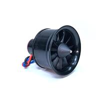 DoBoFo EDF 50mm 3S 4900KV 11 Blades 12.6V Electric Ducted Fan, Hobby RC Jet Engine Propeller, RC Car Engine Parts, High Speed Brushless Motor, Remote Control Model, Replacement Airplane Parts DIY