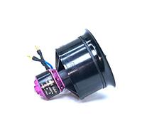 DoBoFo EDF 50mm 4S 4300KV 11 Blades 16.8V Electric Ducted Fan, Hobby RC Jet Engine Propeller, RC Car Engine Parts, High Speed Brushless Motor, Remote Control Model, Replacement Airplane Parts DIY
