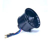 DoBoFo EDF 64mm 4S 3500KV 11 Blades 16.8V Electric Ducted Fan, Hobby RC Jet Engine Propeller, RC Car Engine Parts, High Speed Brushless Motor, Remote Control Model, Replacement Airplane Parts DIY