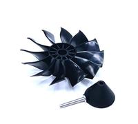 DoBoFo EDF 70mm pro CCW Fan 12 Blades Without Motor, Electric Ducted Fan Without Motor for EDF 4S 6S,Hobby RC Jet Engine Propeller, Remote Control Model Replacement Airplane Parts DIY