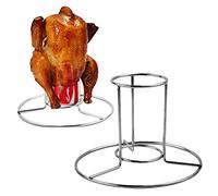dobooo 2 Pcs Beer Can Chicken Roaster Stand - Vertical Turkey Stand,Meat Poultry Hanger Roaster Vertical Holder Barbecue Tool for Grilling, Ovens, Smokers